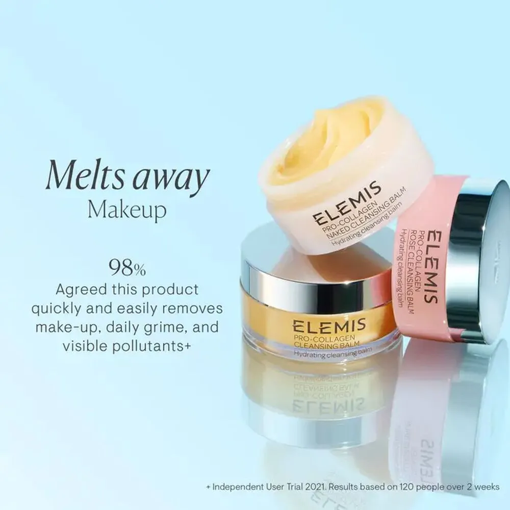 ELEMIS Travel Pro-Collagen Rose Cleansing Balm