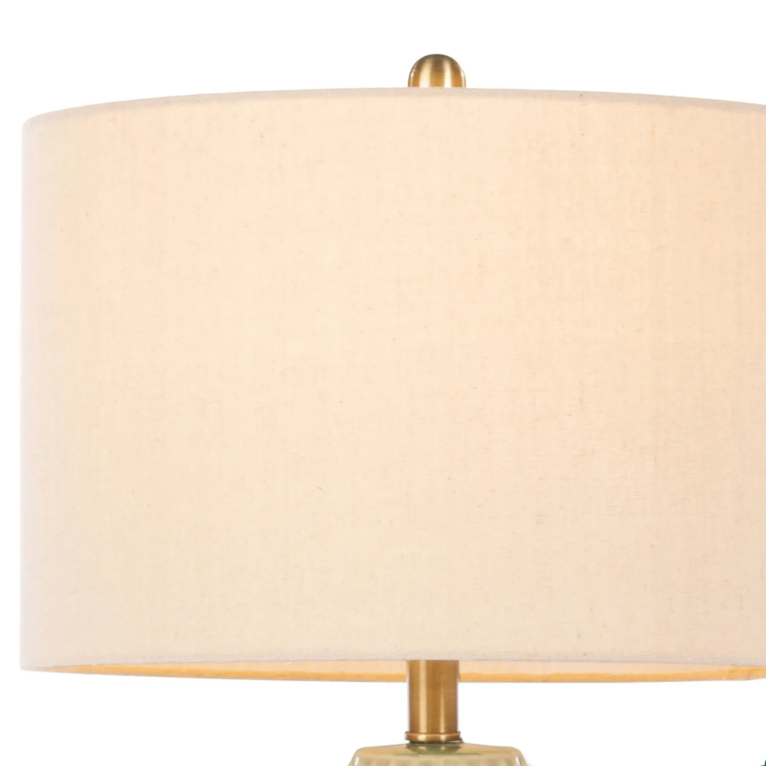 Gemma Ceramic Table Lamp Aqua
