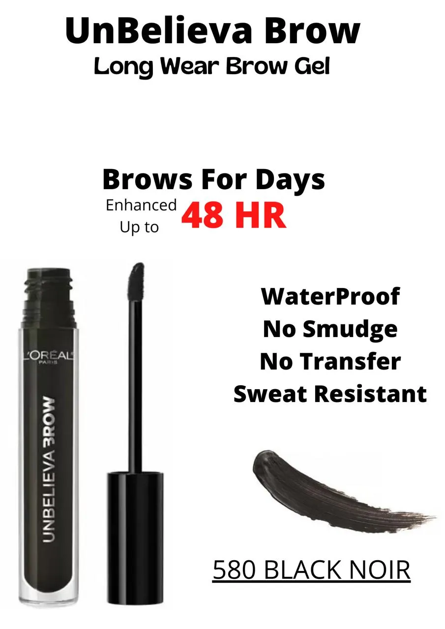 L'Oreal Paris Unbelieve-Brow Longwear Waterproof Brow Gel,