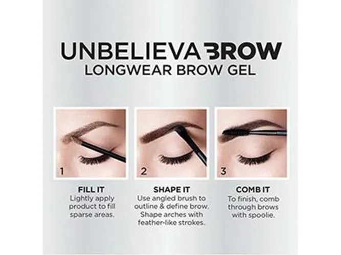 L'Oreal Paris Unbelieve-Brow Longwear Waterproof Brow Gel,