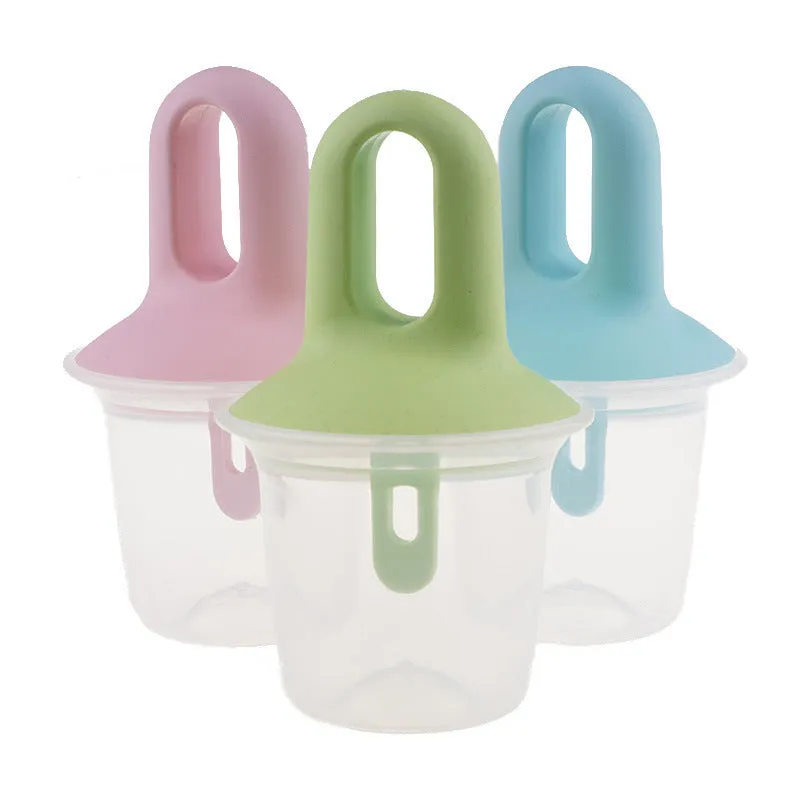 Mini Jelly Lip Gloss Mold Children's Lips Maker Popsicle Ice Cream Mold Household Ice Tray