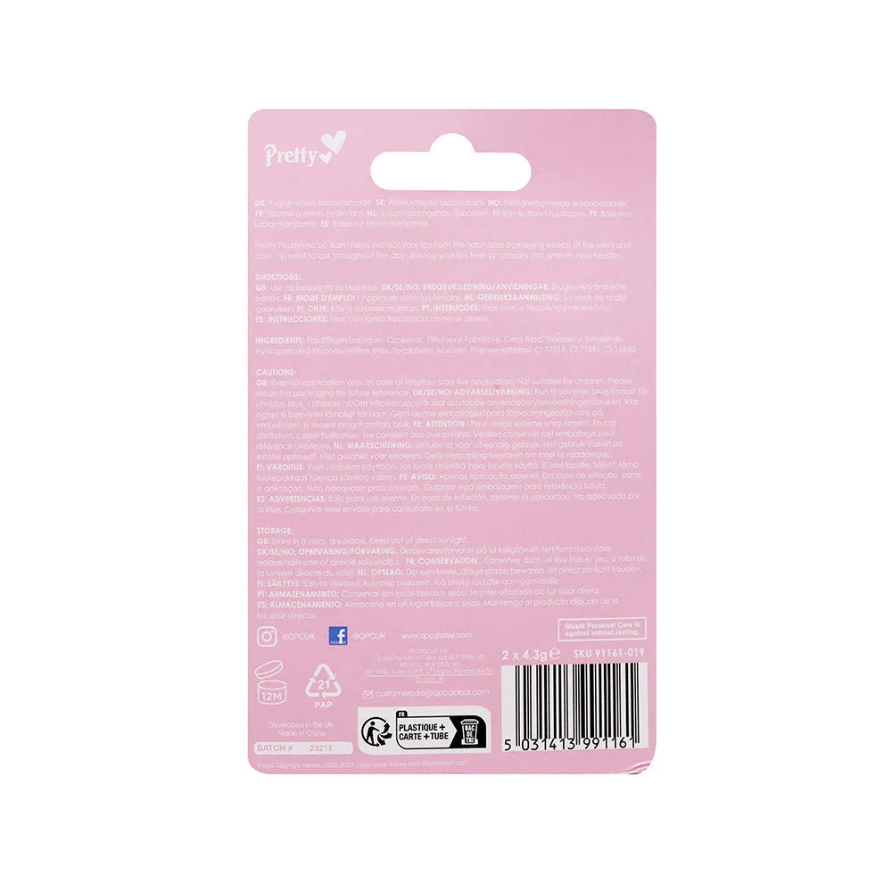 Pretty Moisturising Lip Balm Pearlshine 2Pack
