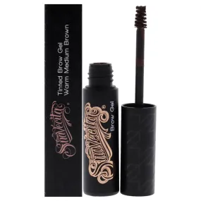 Tinted Brow Gel - Warm Medium Brown by Suavecito for Women - 0.25 oz Eyebrow Gel